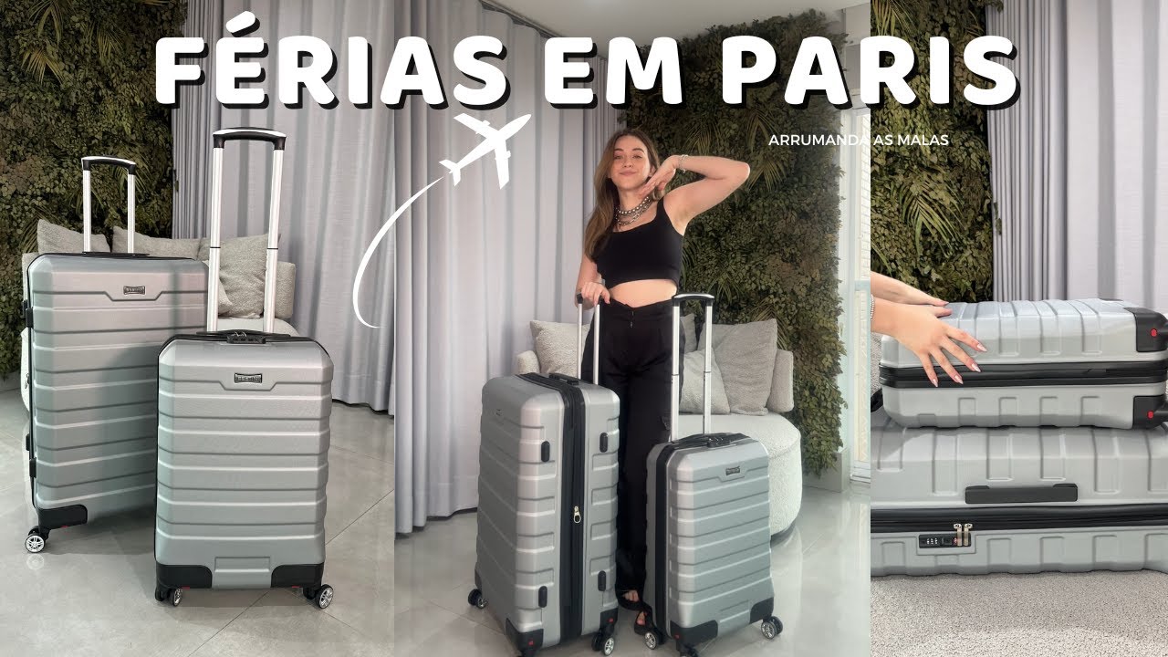 VOU VIAJAR! arrumando a mala com look de inverno para PARIS