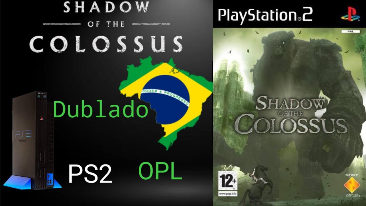 Shadow of the Colossus PS2 ISO Traduzido PT-BR + Gameplay PCSX2 