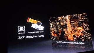 Epson EH-LS10000 laser assisted 3LCD 4K projector