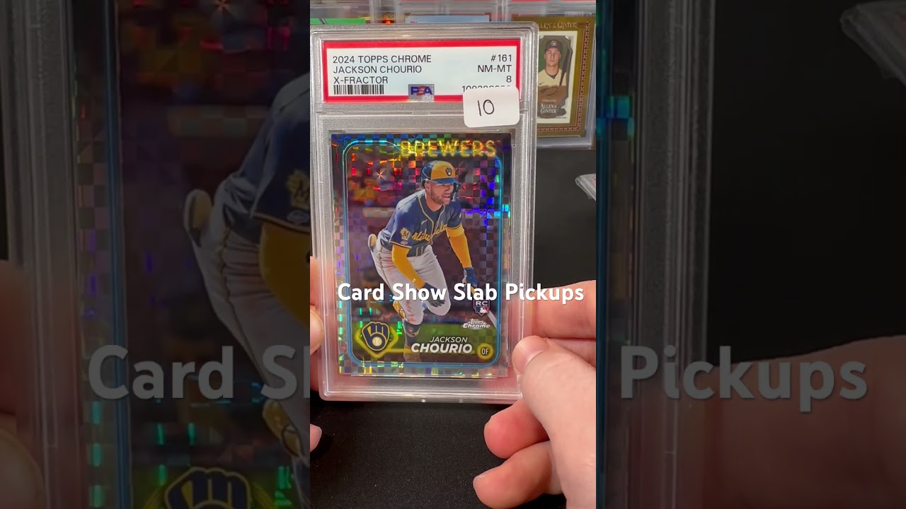 Card Show Slab Pickups: Shohei Ohtani, Bobby Witt jr, Paul Skenes and more!