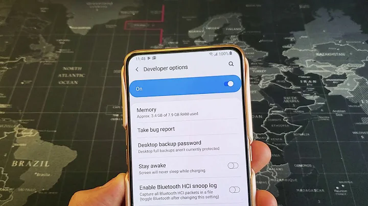 Galaxy A80: How to Enable/Disable Developer Options (USB Debugging)