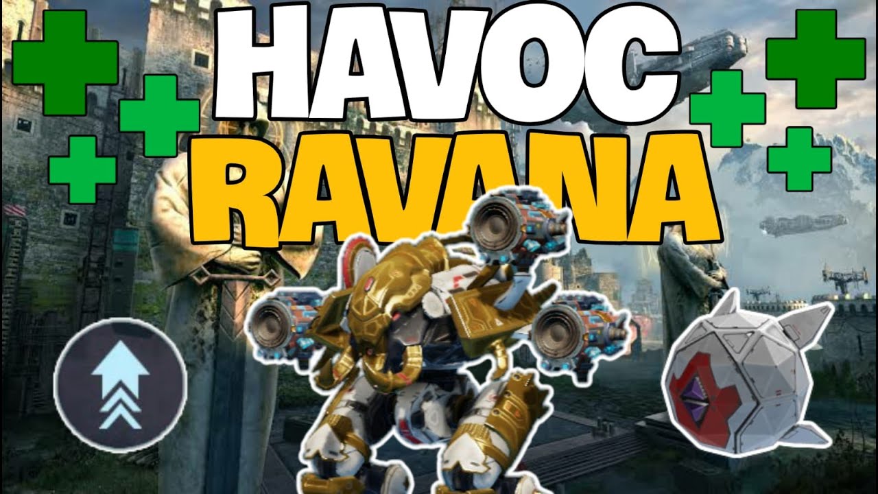 Ivory Ravana with Havoc & Whiteout Drone | Castle | Domination | War Robots
