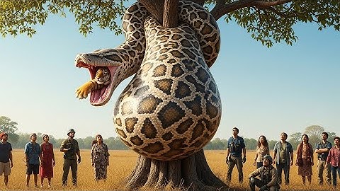 Courageous Rescue Team Saves Baby Tiger from Giant Python Attack!