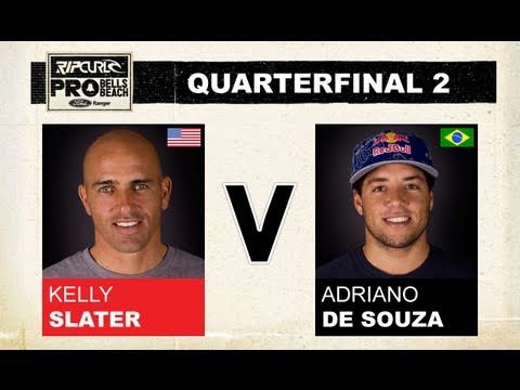 Quarterfinal 2 - Kelly Slater vs Adriano De Souza