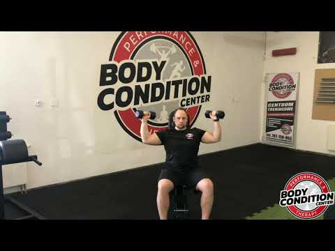 Arnoldki siedząc / Seated Arnold Press
