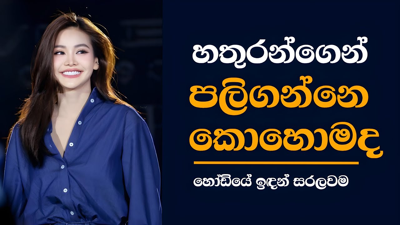 සාර්ථකත්වයෙන් පළිගන්නේ මෙහෙමයි - Revenge Through Success – The Sweetest Payback!