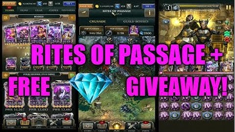 Legendary Game Of Heroes: Rites Of Passage Team Testing/Strategy + FREE GEM GIVEAWAY!