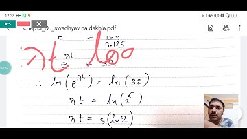 Physics class 12 chapter13 exercise 13.7 Brilliant school Jamnagar