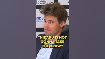 Hikaru Nakamura TROLLS Magnus Carlsen by Accepting a DRAW
