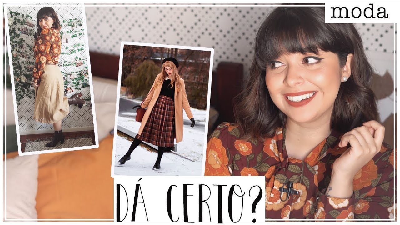 saia midi e meia calça