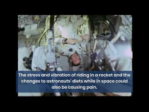 Back pain among astronauts may reveal new treatments for people on Earth