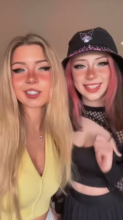 2 cute egirls do M to the B trend….