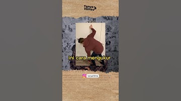 CERDAS! Inilah Cara MENGUKUR TINGGI BADAN Tanpa ALAT #shorts