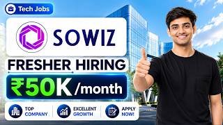 🔥Sowiz Off-Campus Hiring | ₹50K Remote AI Internship + Python Developer Internship | Apply Now
