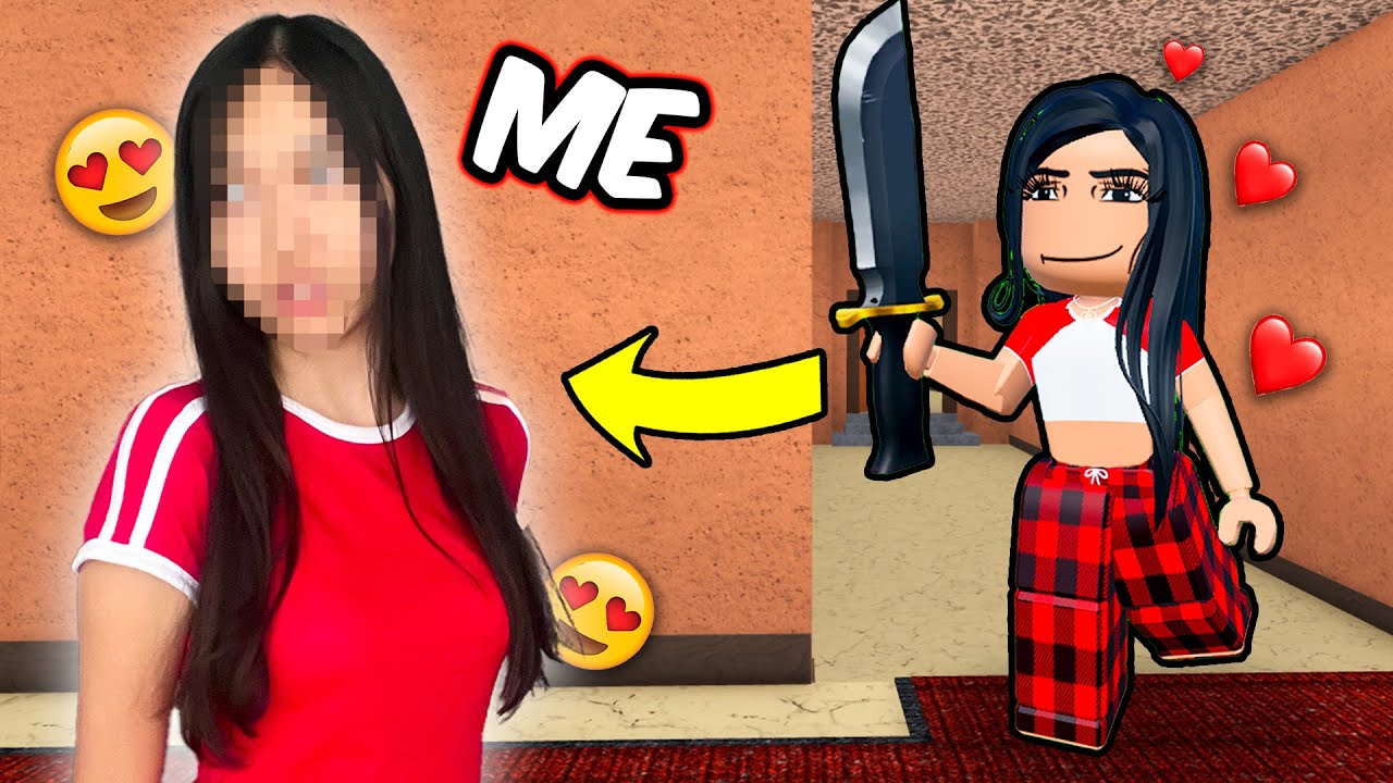 Играю в MM2 в качестве аватара в реальной жизни...