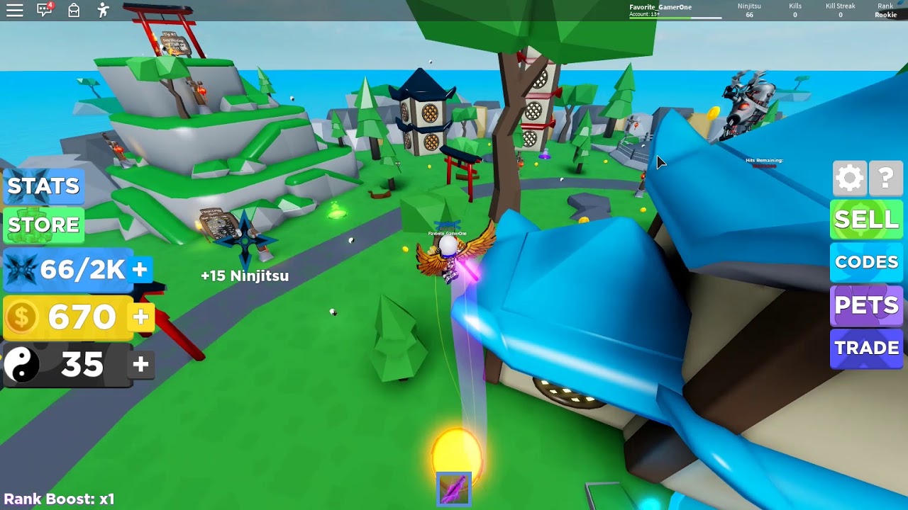 New! ⚡ Ninja Legends BroPlay in Roblox