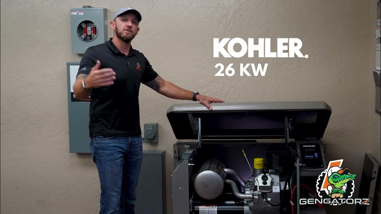 Kohler 26KW generator. Who is this for? - YouTube