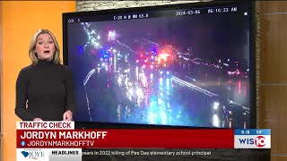 FIRST ALERT TRAFFIC: I-20 lanes closed due to crash