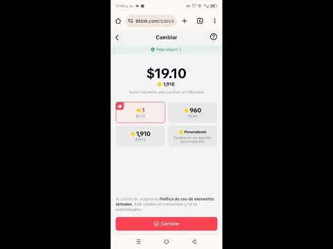 Cómo recargar monedas de tiktok con Paypal/ o cambiar regalos recibidos