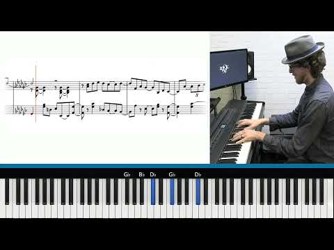 Blue Moon - Jazz Piano Arrangement With Sheet Music