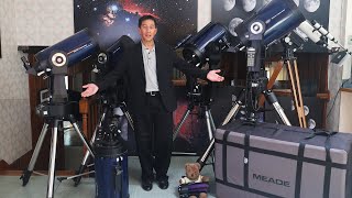 Meade LX200 8&quot;, 10&quot;, and 12&quot; Schmidt-Cassegrain Overview! (+the 7&quot; Mak) What to Look For!