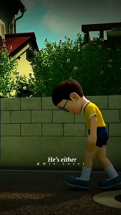 Nobita Sad Status 🥀 [ IF A BOY IS SILENT ..]