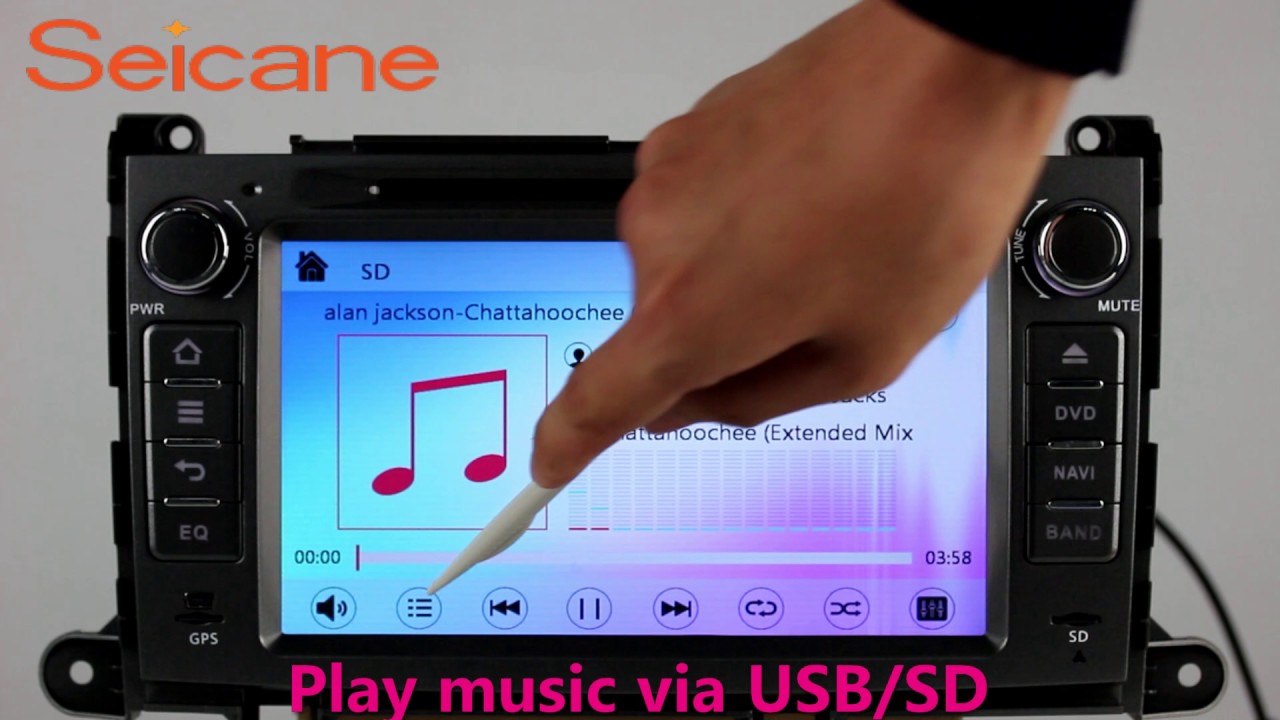 Aftermarket navigation cd dvd player stereo upgrade for 20092014