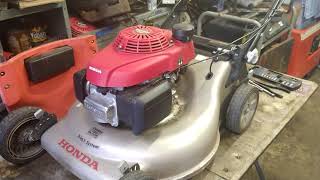 honda model hrr216k9vkaa lawn mower carburetor repair