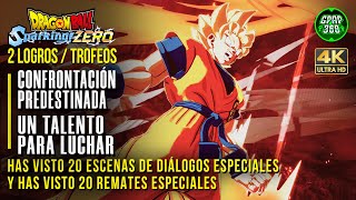Dragon Ball Sparking Zero 2 Logros Trofeos Confrontación Predestinada Y Un Talento Para Luchar