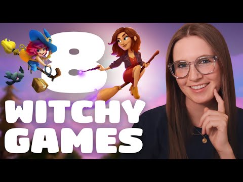 8 COZY WITCHY games to play this fall!