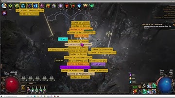 Map T17 Abomination 80% delirium With Flicker Strike 3.27 STD