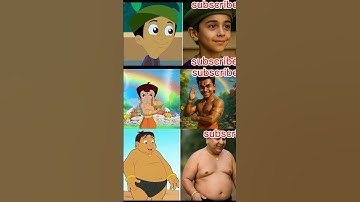 Chhota Bheem as a Bodybuilder 💪 | Realistic AI Transformation #shorts