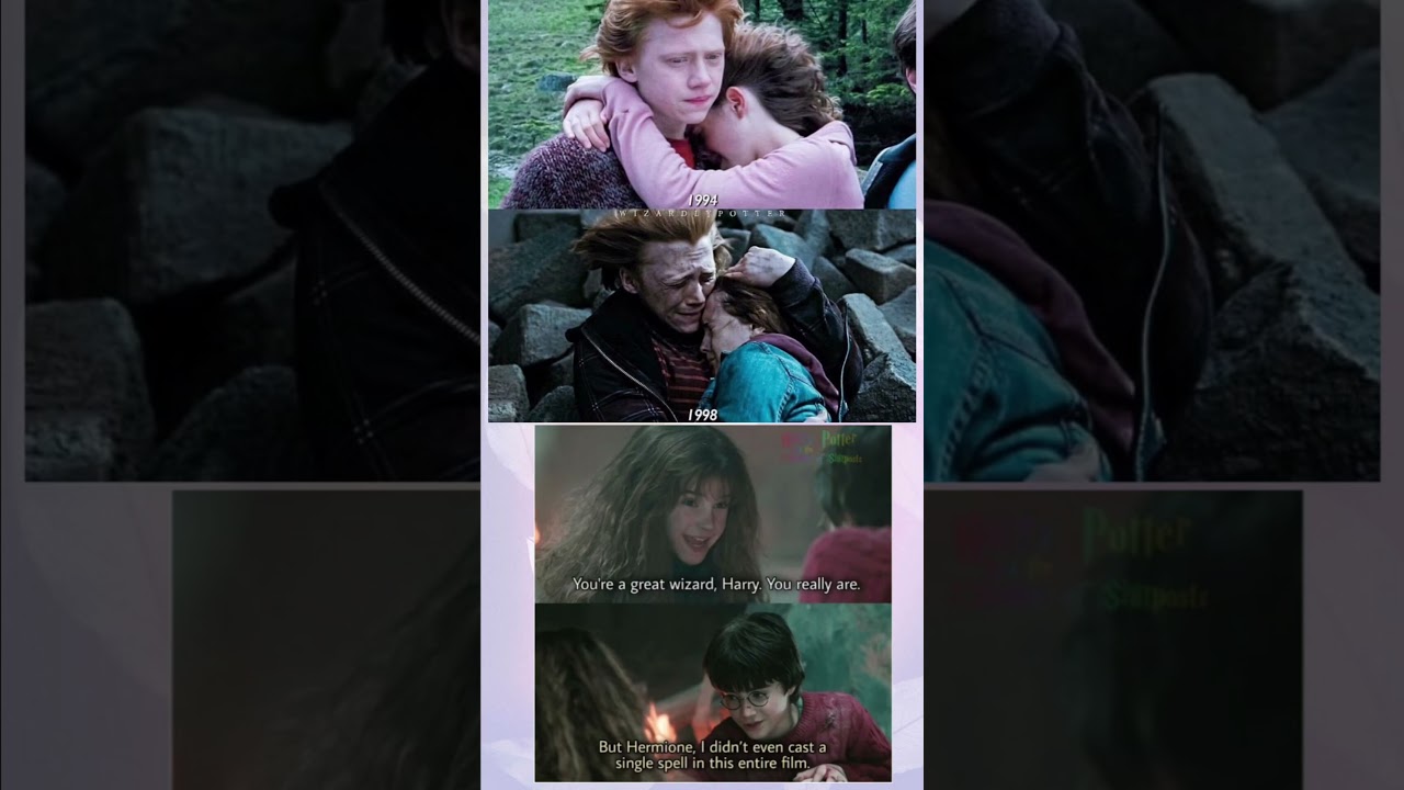 Harry Potter Emotional Journey 😭✨| From 1994 to 1998 | Funny Hermione Twist 
