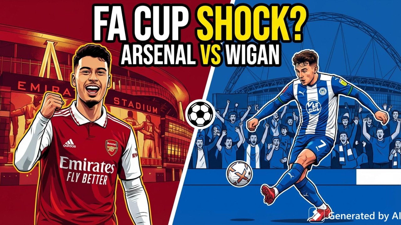 Arsenal vs Wigan Athletic FA Cup Clash!