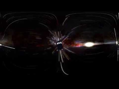 Tardis flying through space