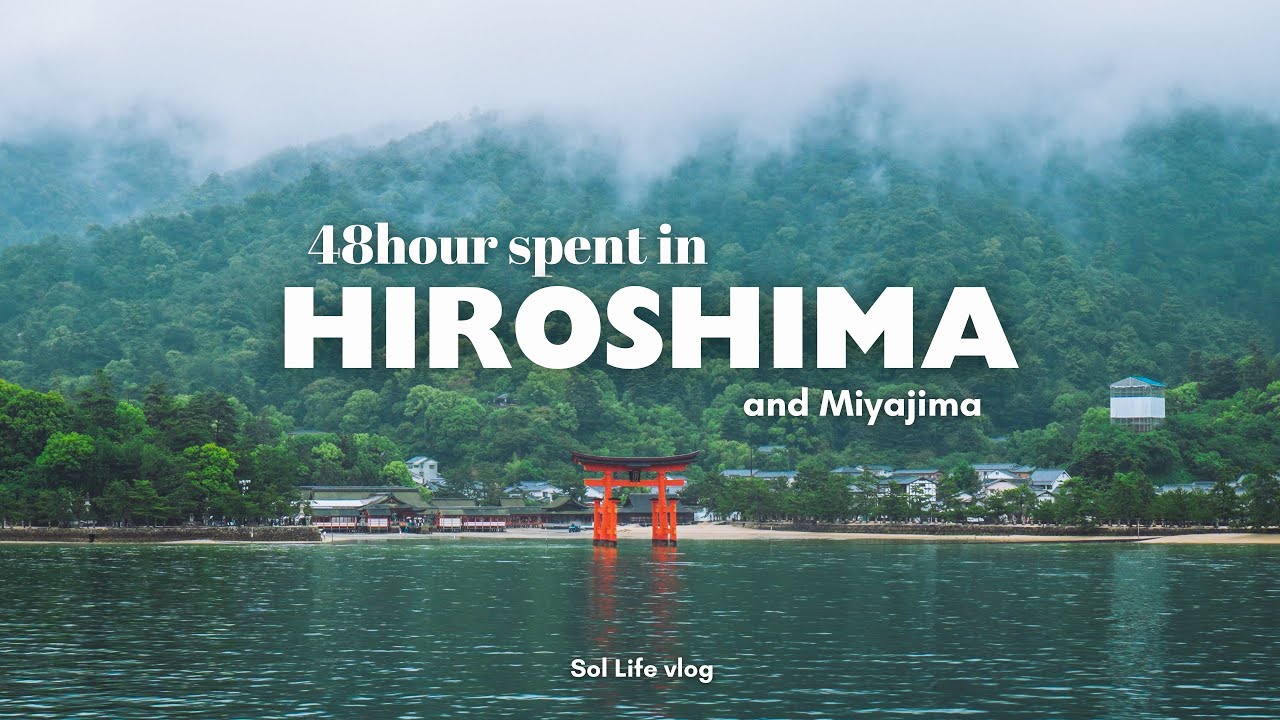 48 hours spent in Hiroshima & Miyajima | What to do, Local Food, Temples & Cafes | Japan Travel VLOG