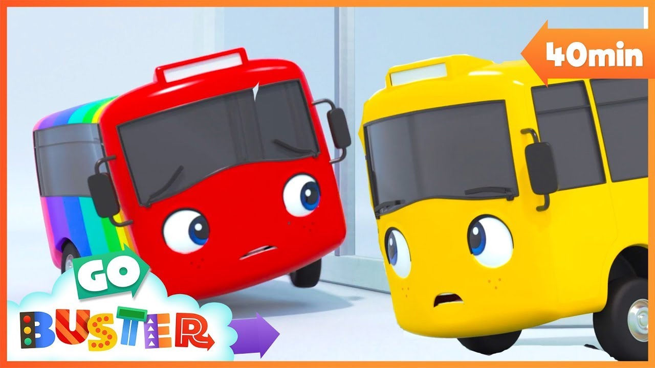 Buster Changes Color | Go Buster | Classic Kids Cartoons - YouTube