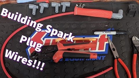 How to Make Spark Plug Wires and Installing them 82-92 Camaro MSD Third gen SBC