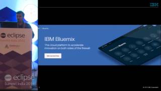 Cloud development using Eclipse by Pradeep Balachandran at EclipseSummit'16 Information