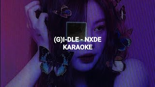 (G)I-DLE (여자) - 'Nxde' KARAOKE with easy lyrics Resimi