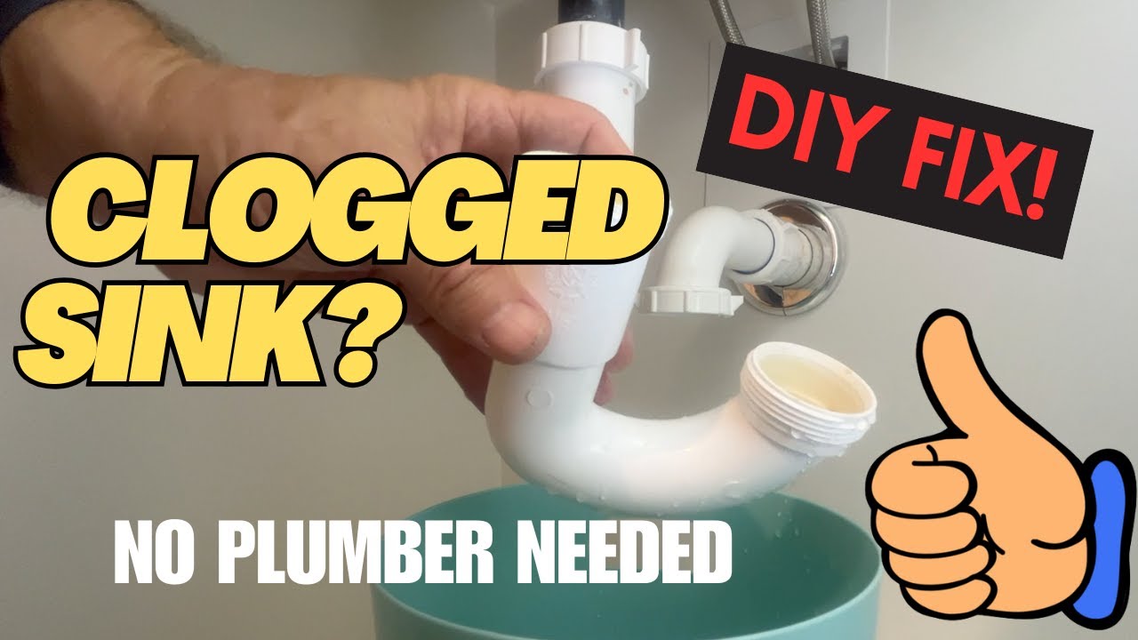 can cigarette ashes clog a sink Clogged Sink? Fix it Yourself in Minutes (No Plumber Needed)