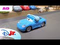 AD | Chick Hicks vs. Sally on an EPIC Winter Race! Holiday Diecasts JLT78 | Pixar Cars | @disneyjr