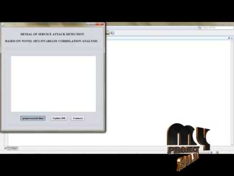 Final Year Projects 2015 A System For Denial Of Service Attack Detection Based 