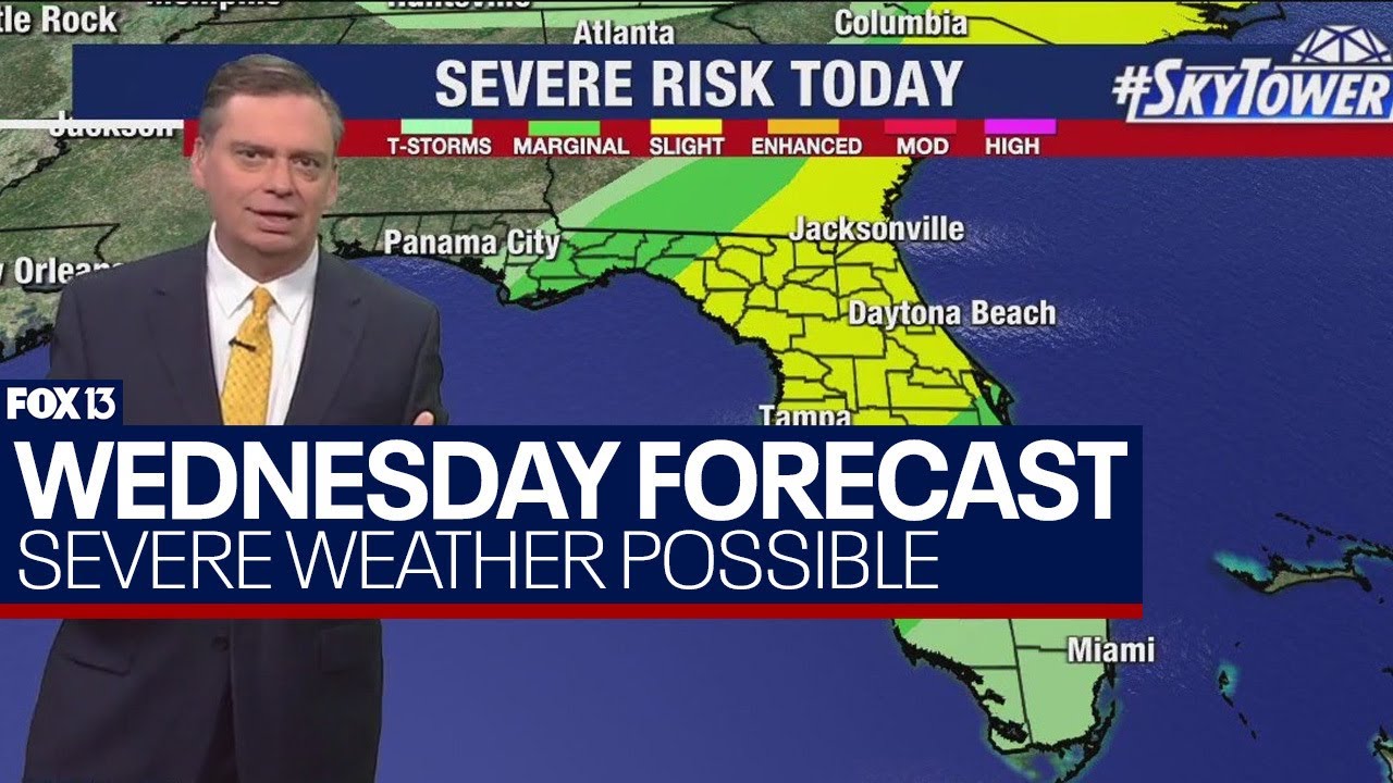 Tampa weather | line of storms to bring cold front on April 3, 2024 ...