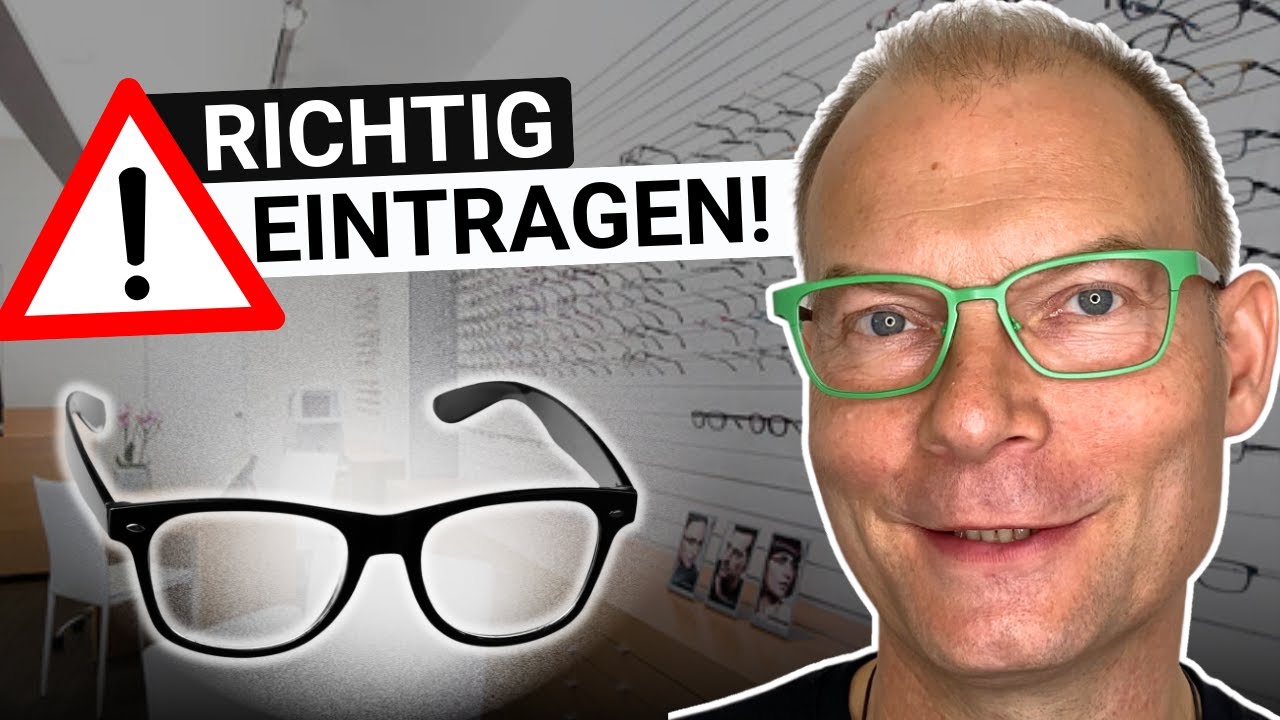 Gleitsichtbrille-Eingewöhnung: Das MUSST du wissen