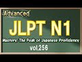 Vol.256: 👑Advanced Japanese Listening Practice for JLPT N1 - Daily & Business Conversation