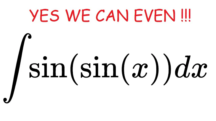 Integral sin sin x