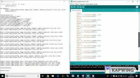 control de display de 7 segmentos desde ventana python.