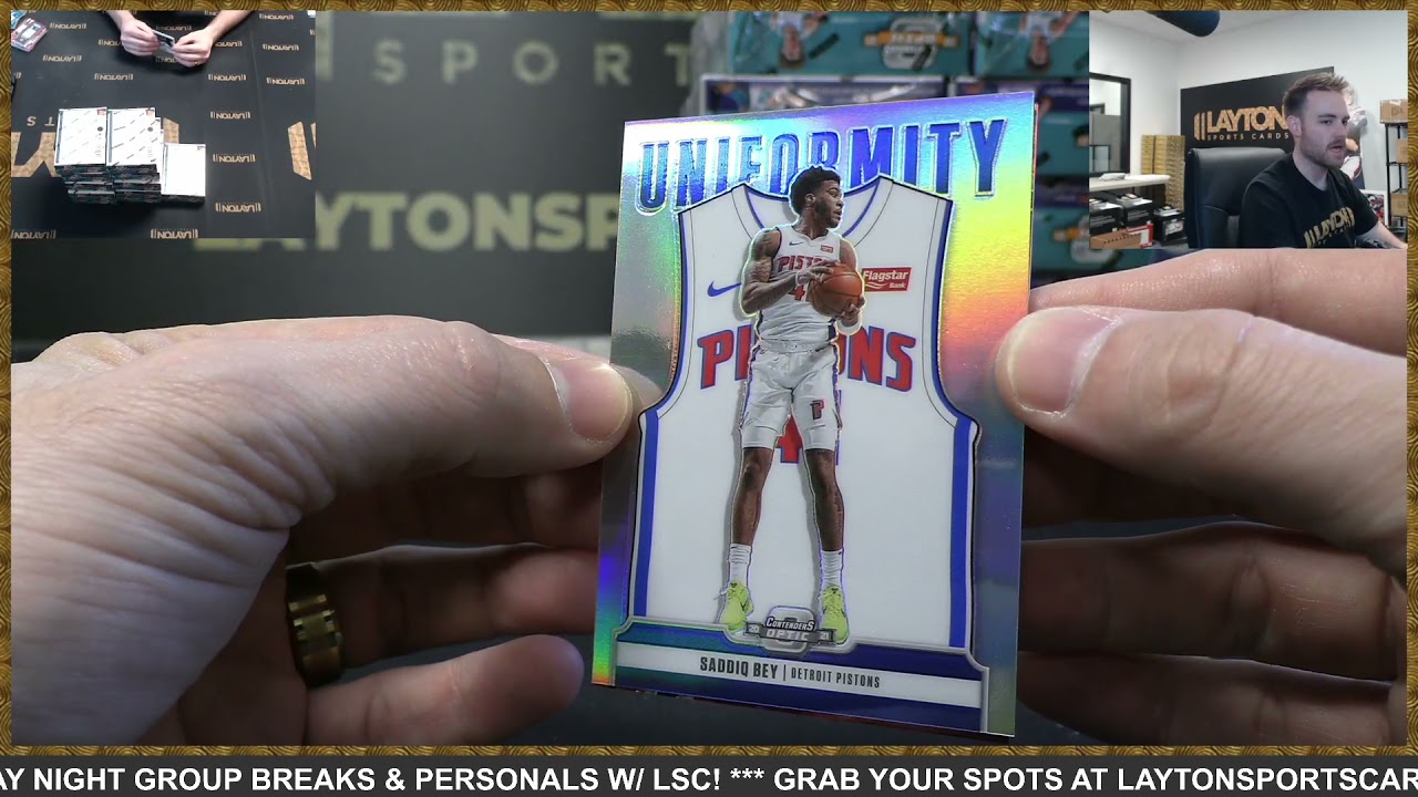 20/21 Contenders Optic Basketball Hobby 20 Box Master Case Break for Jeff C