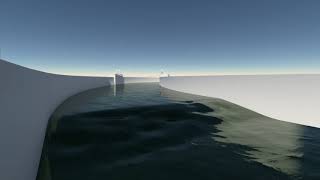 bLandscapeTools WorkInProgress 001 - Simple river flow map generation test in Eevee